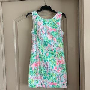Lilly Pulitzer scoop back shift dress